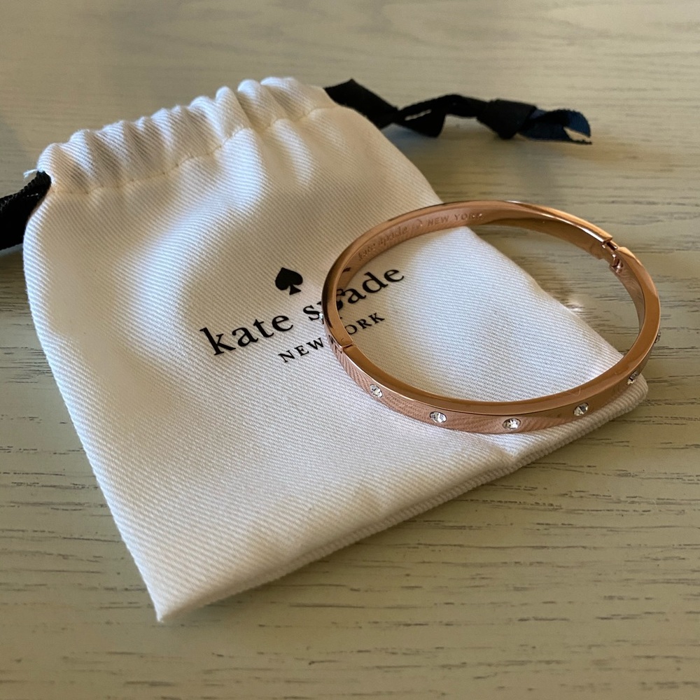 Kate Spade Rose Gold Diamond Bracelet